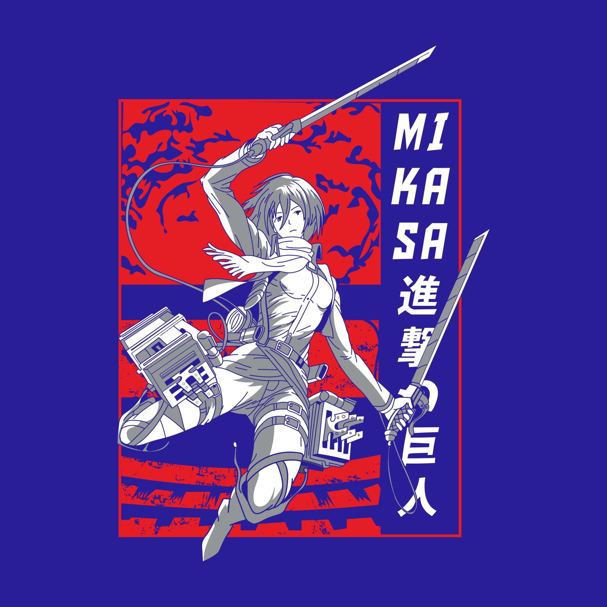 Mikasa Two Tone | Attack on Titan