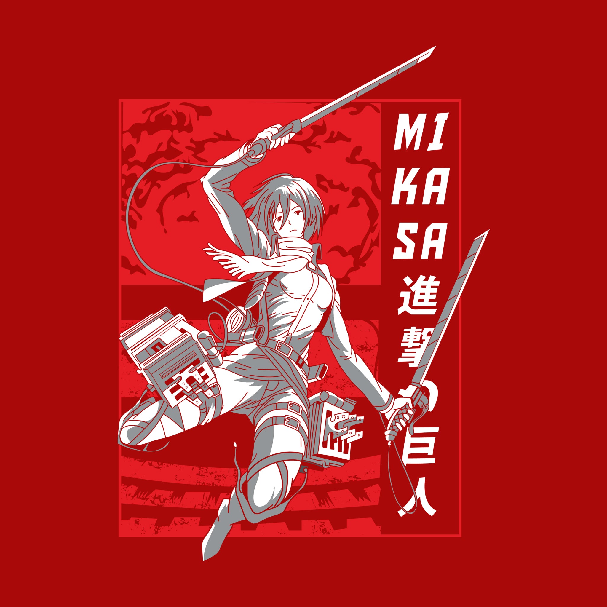 Mikasa Two Tone | Attack on Titan