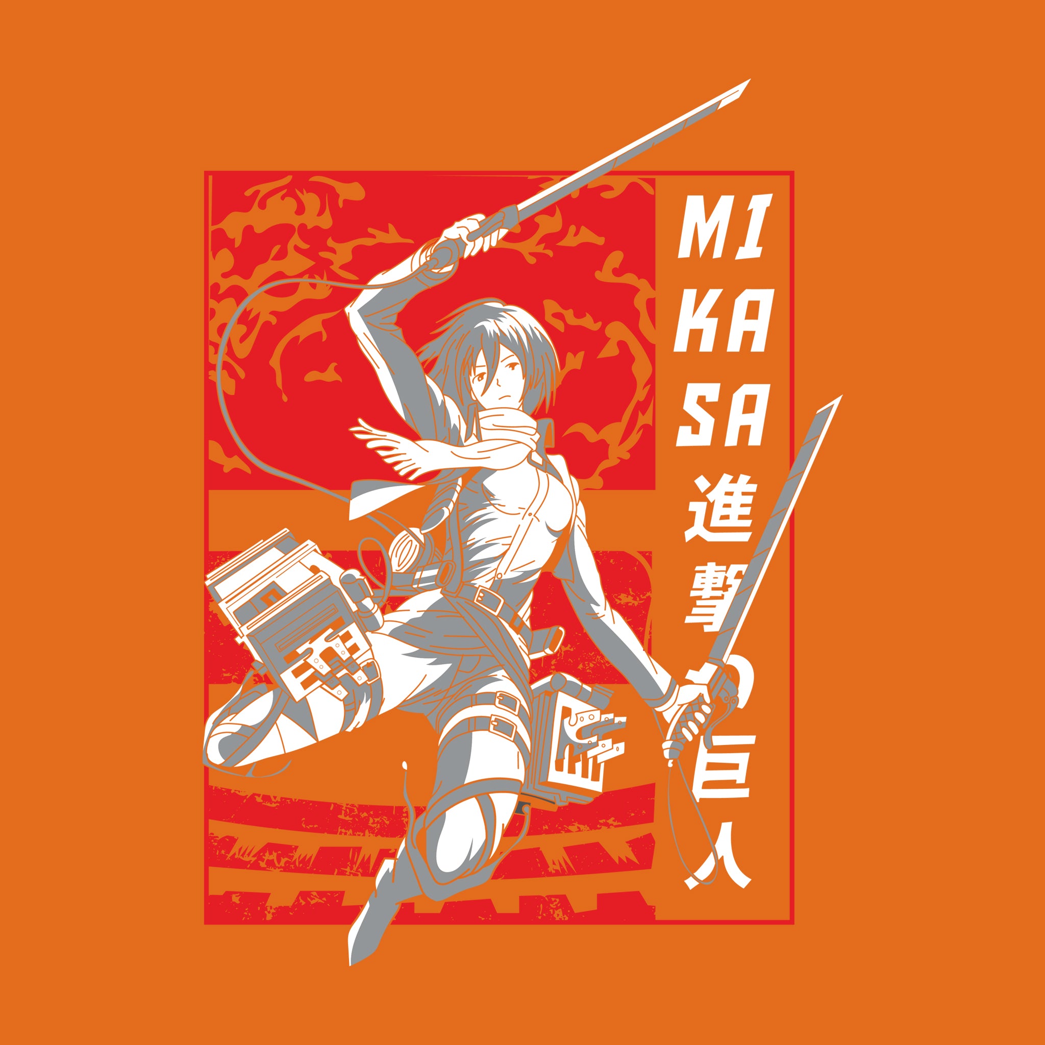 Mikasa Two Tone | Attack on Titan