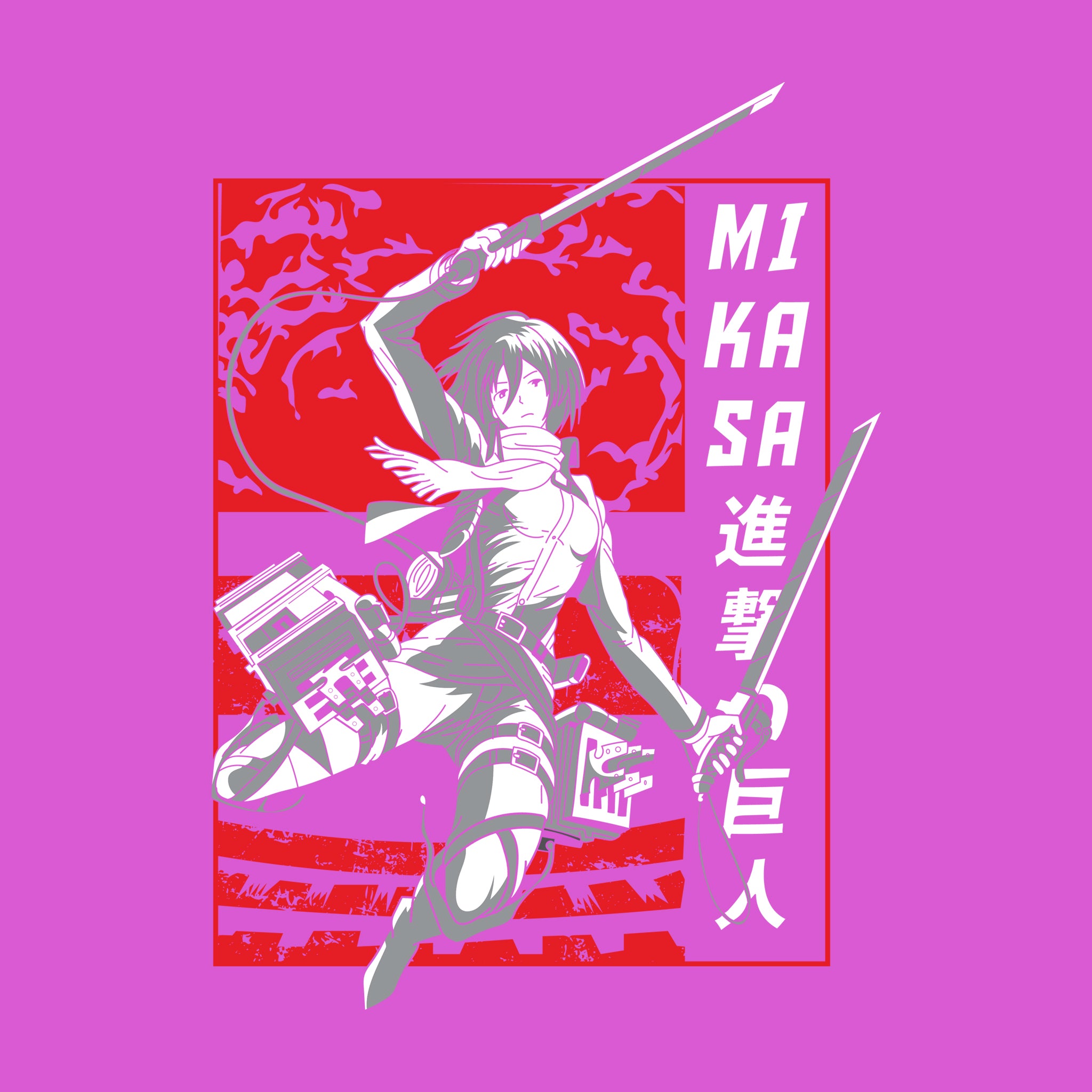 Mikasa Two Tone | Attack on Titan