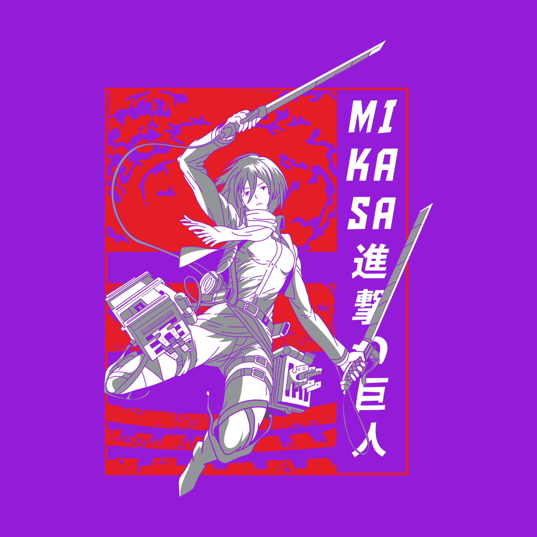 Mikasa Two Tone | Attack on Titan