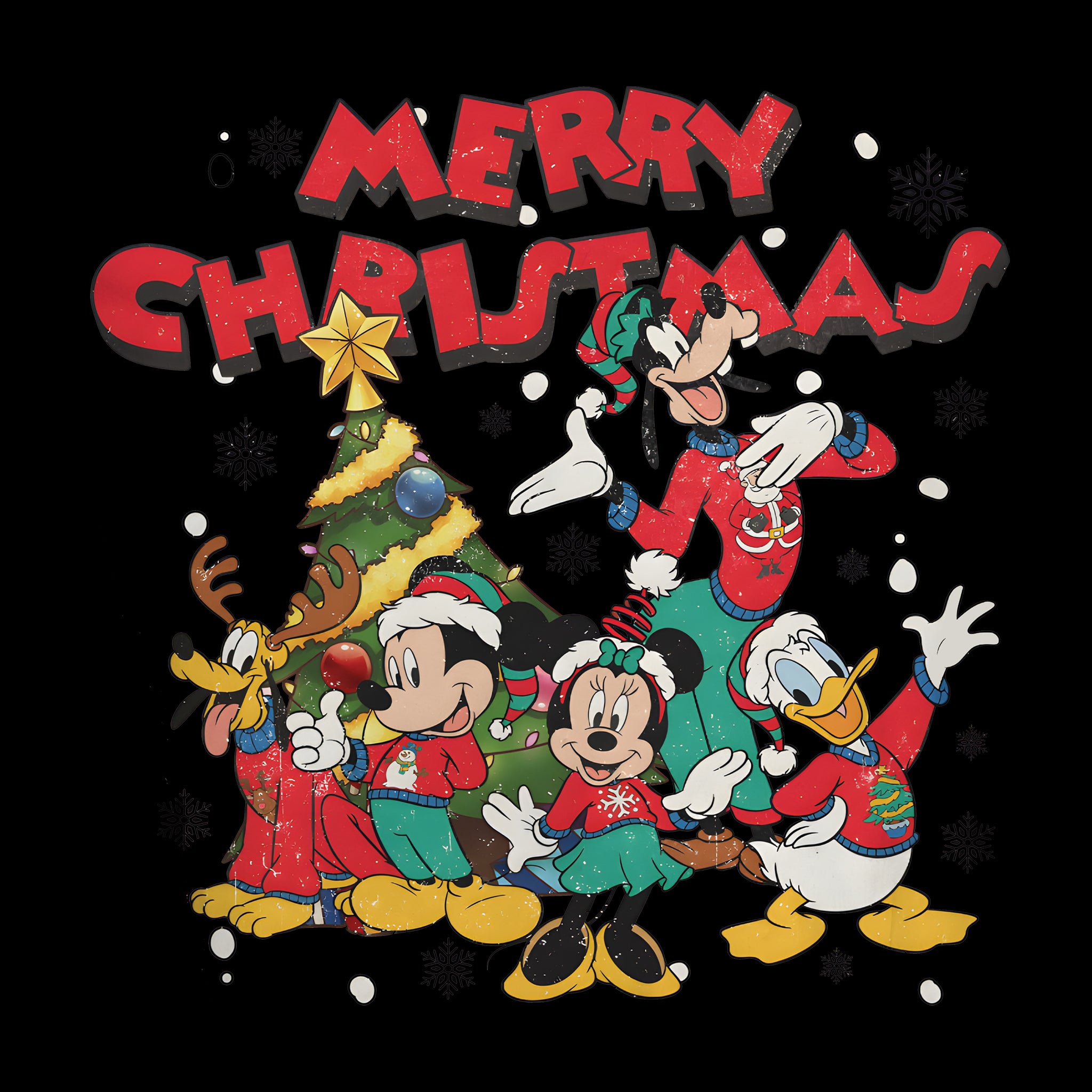 Merry Christmas Mickey Gang