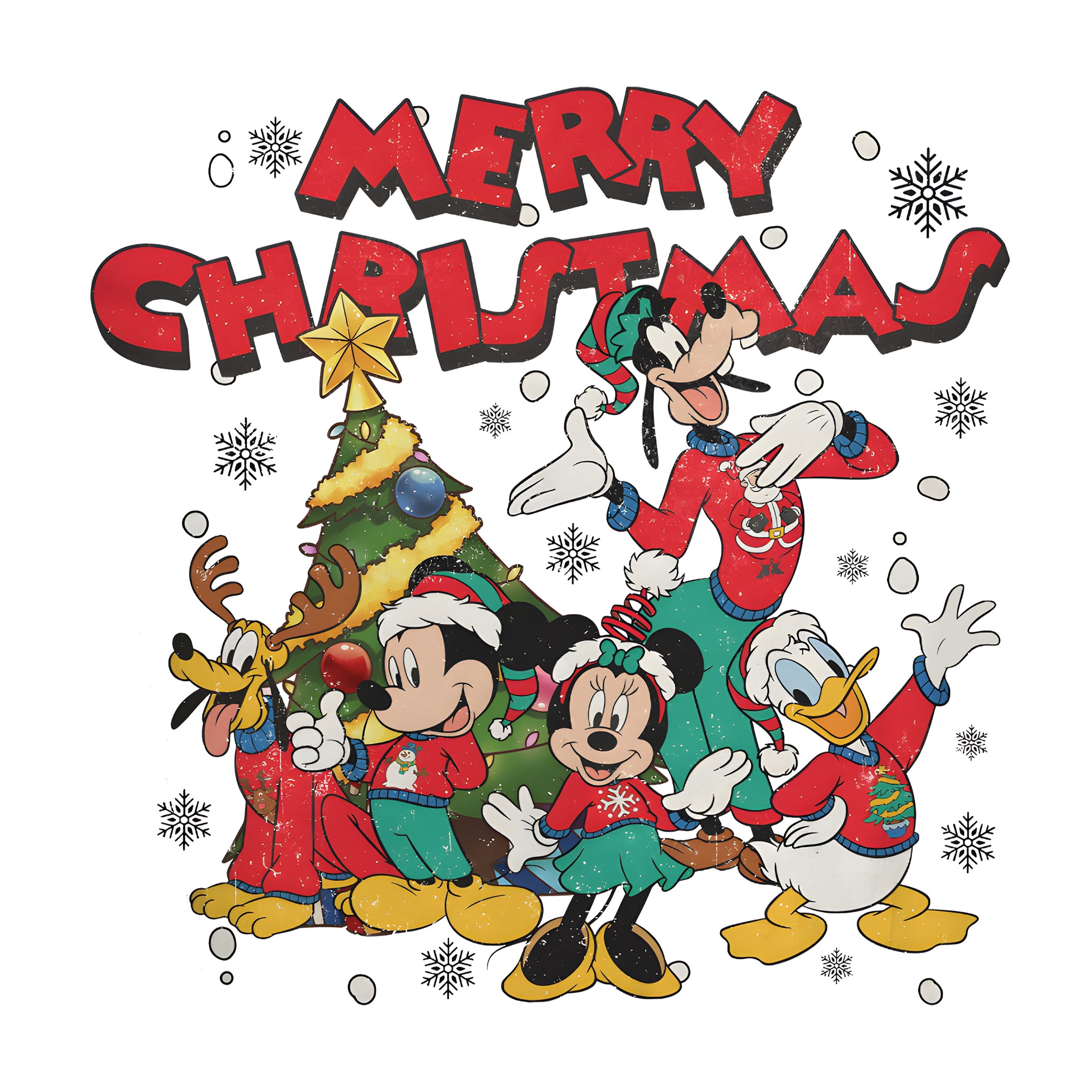 Merry Christmas Mickey Gang