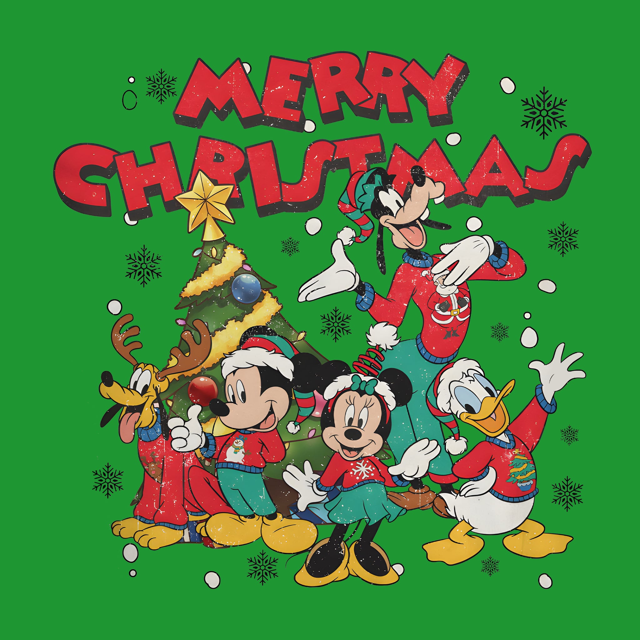 Merry Christmas Mickey Gang