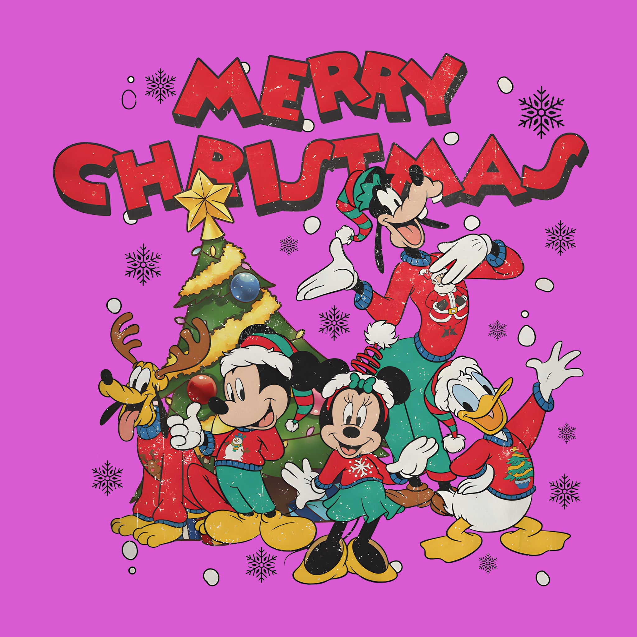 Merry Christmas Mickey Gang