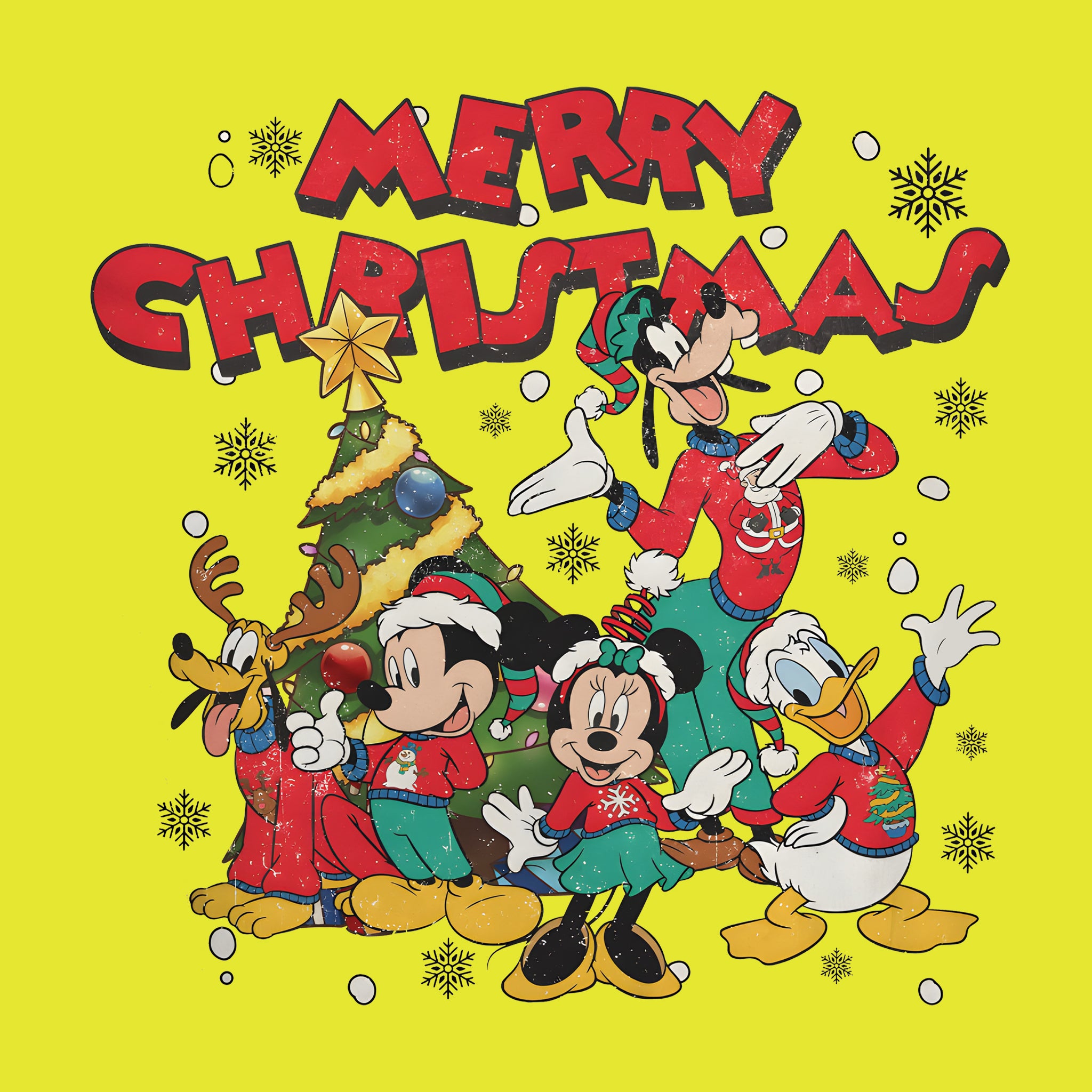 Merry Christmas Mickey Gang