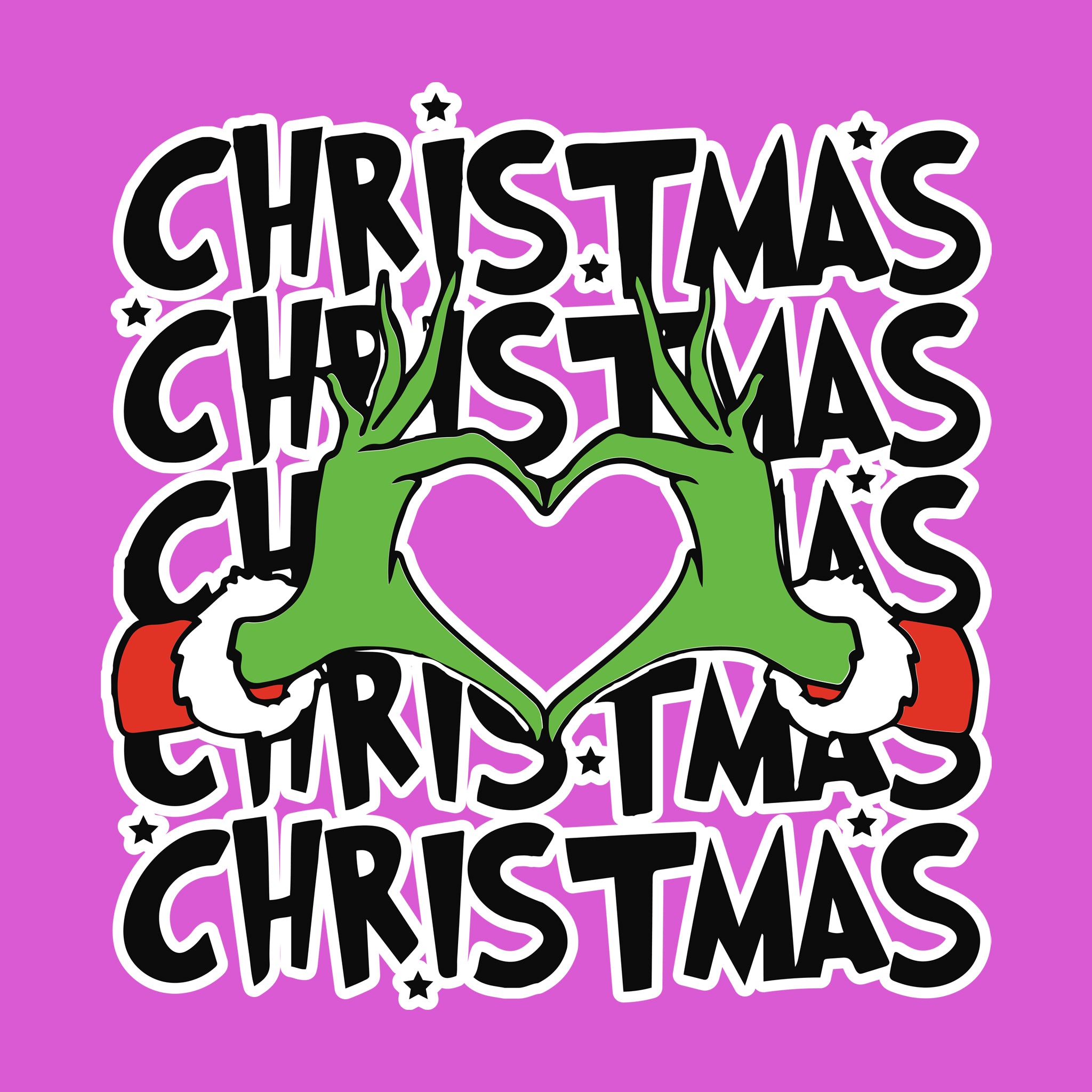 Christmas Heart Grinch