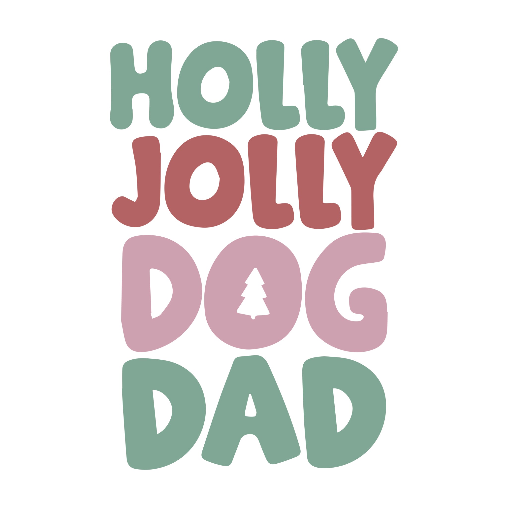 Holly Jolly Dog Dad