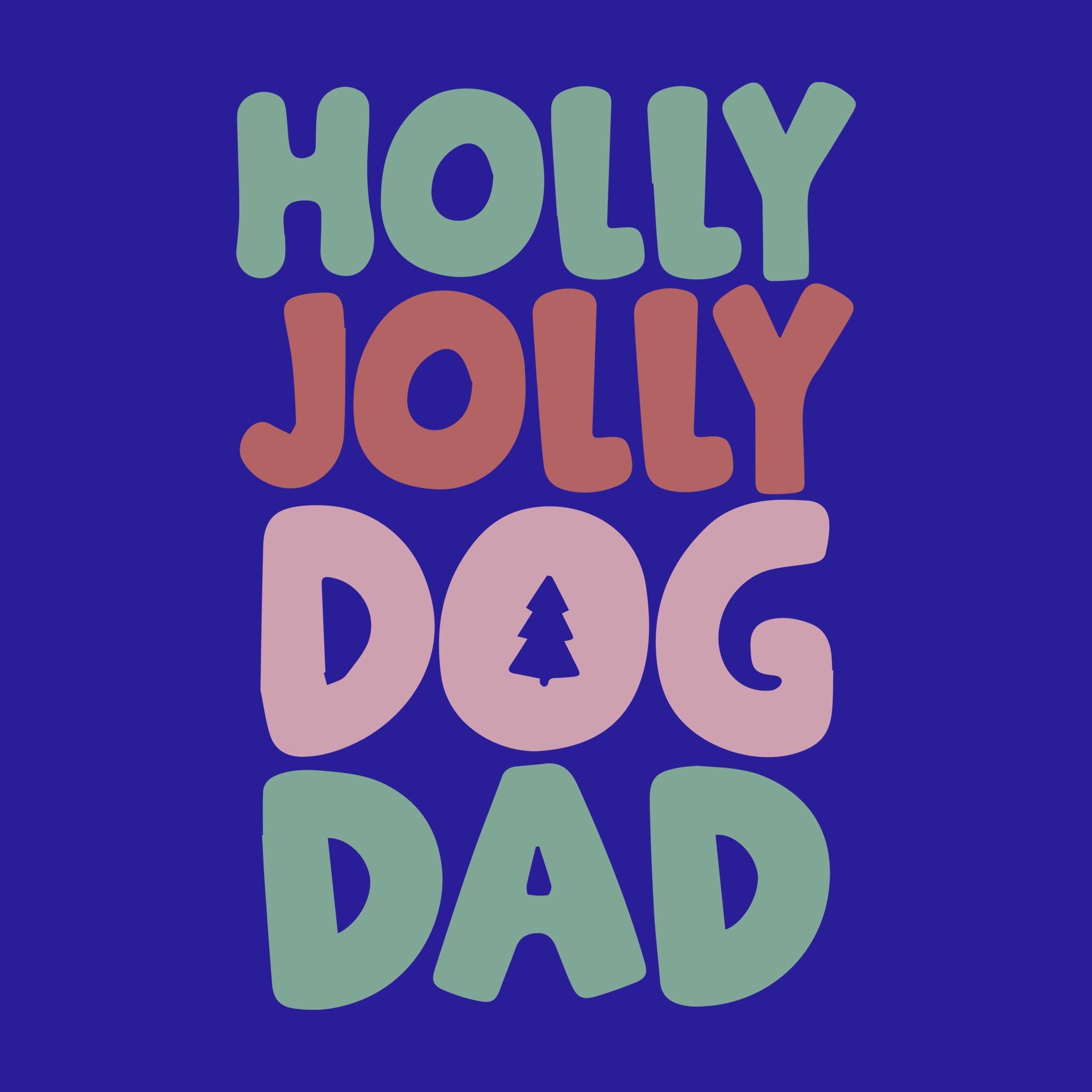 Holly Jolly Dog Dad