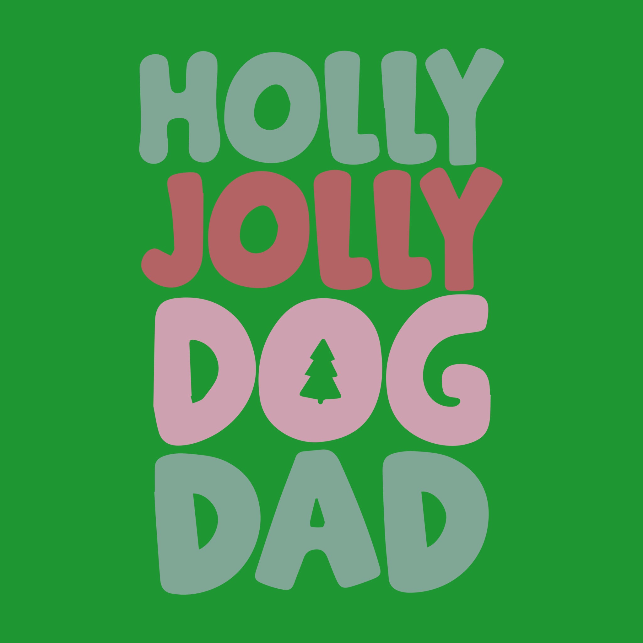 Holly Jolly Dog Dad