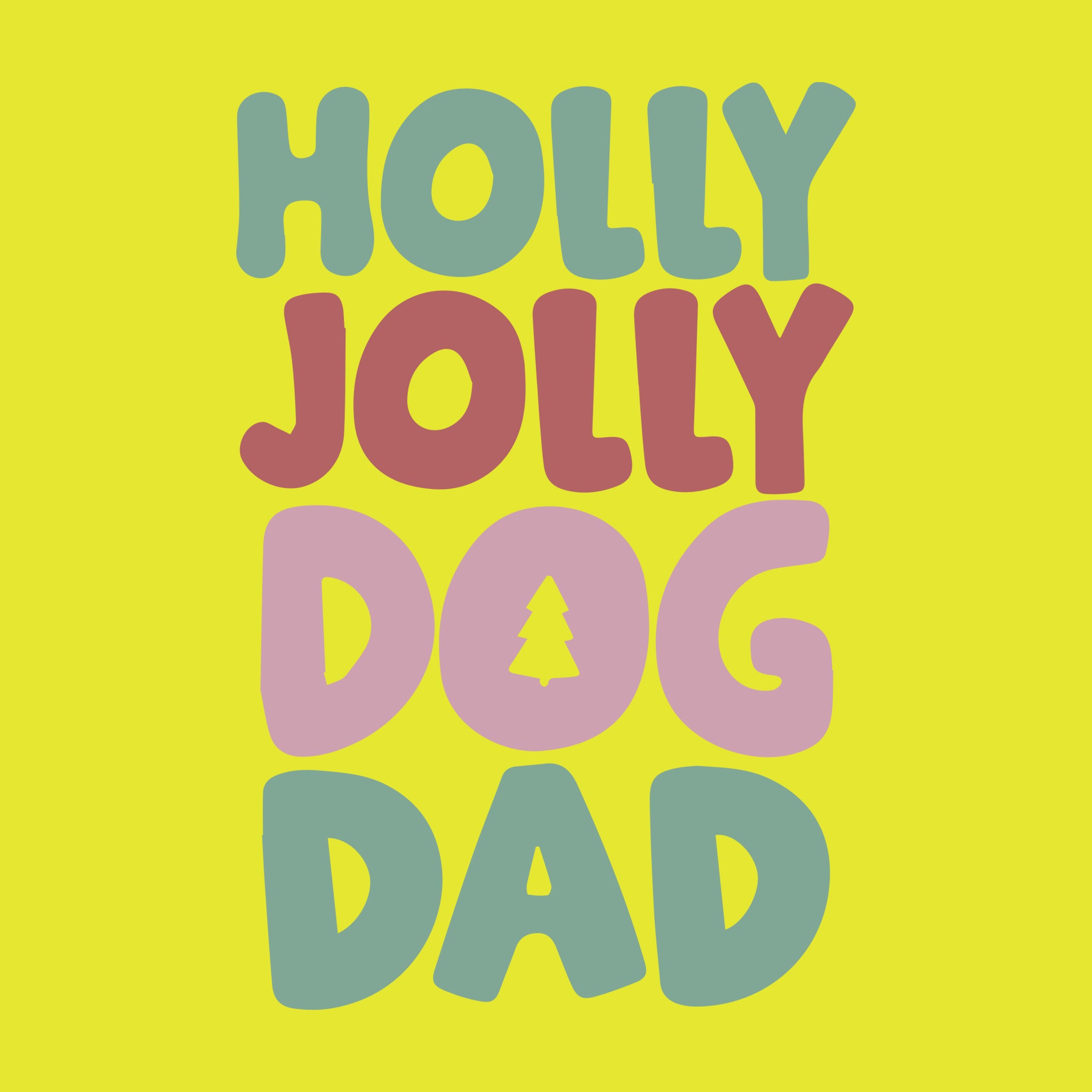 Holly Jolly Dog Dad