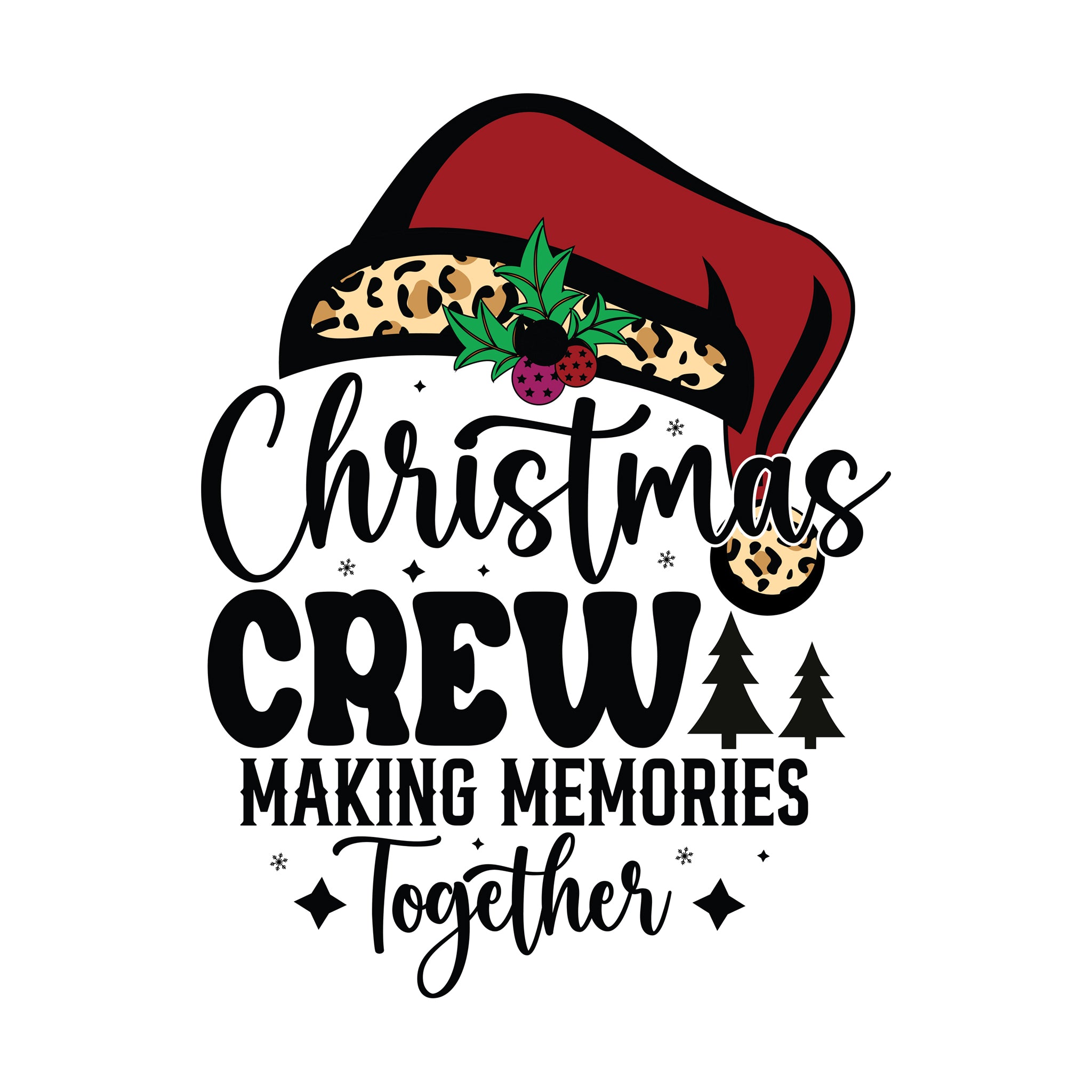 Christmas Crew Making Memories Together