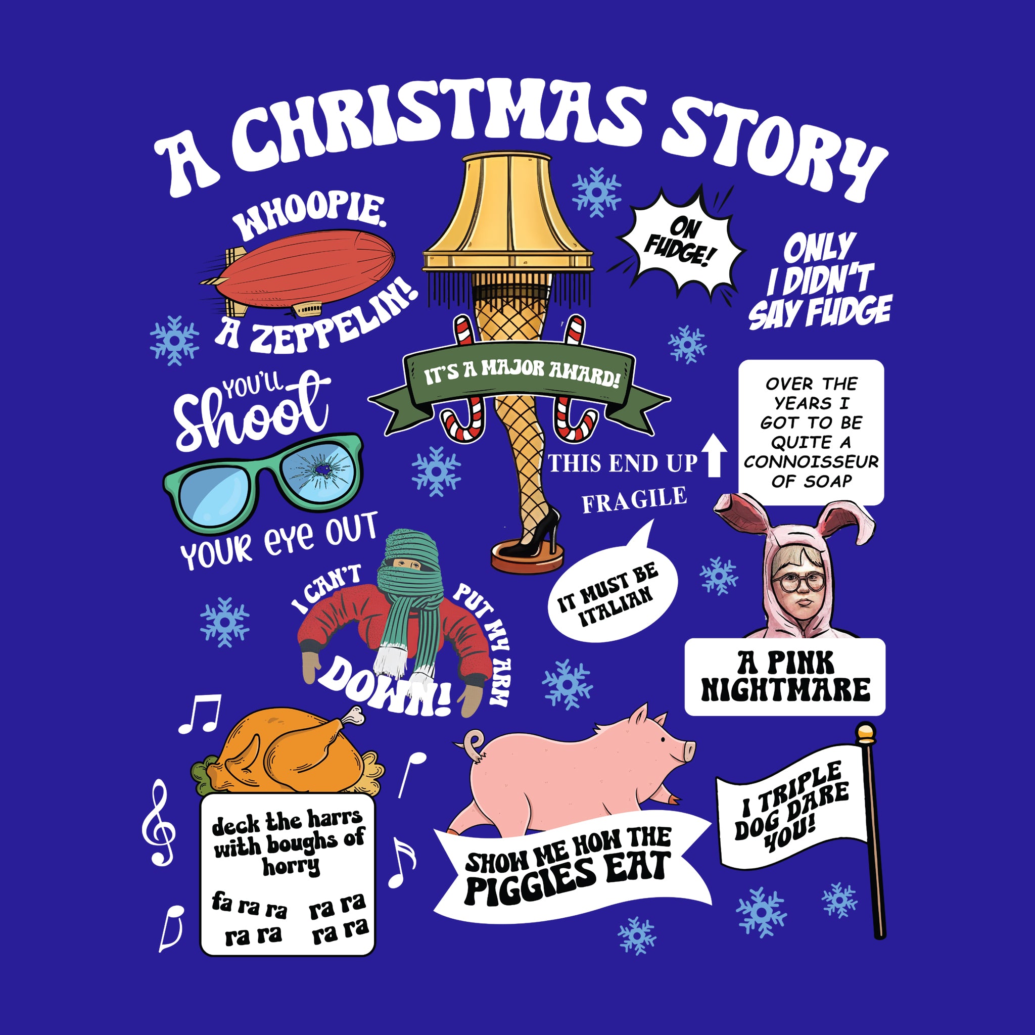 A Christmas Story Collage