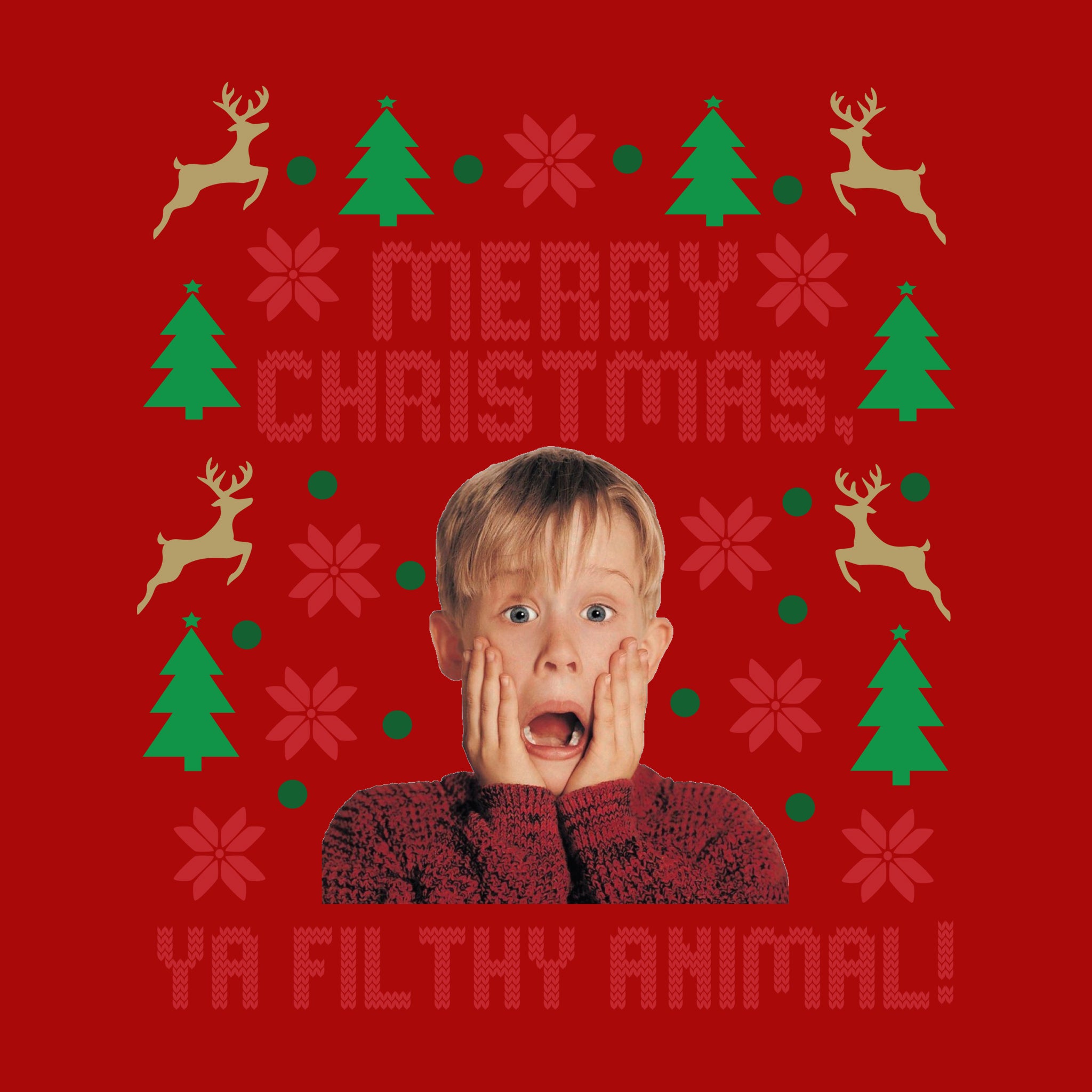 Merry Christmas Ya Filthy Animal!