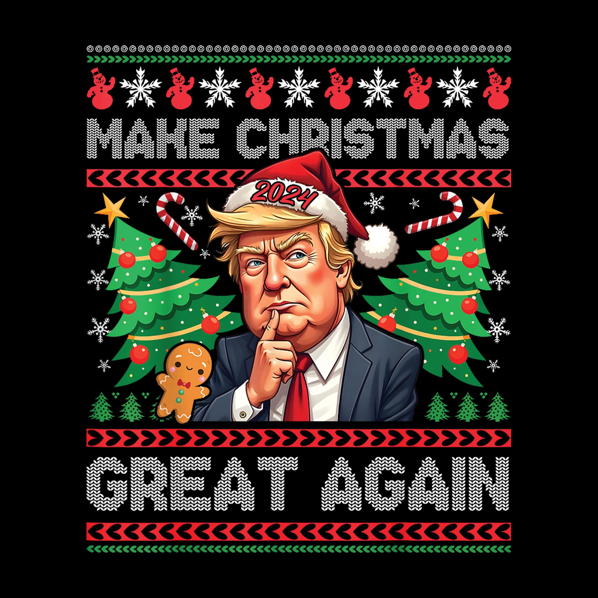 Make Christmas Great Again Ugly Sweater