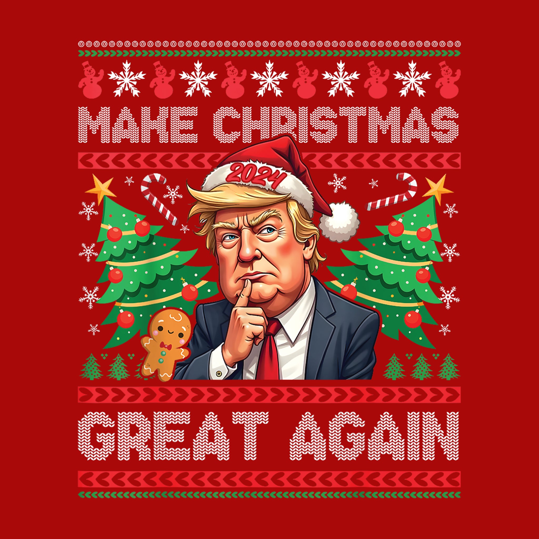 Make Christmas Great Again Ugly Sweater