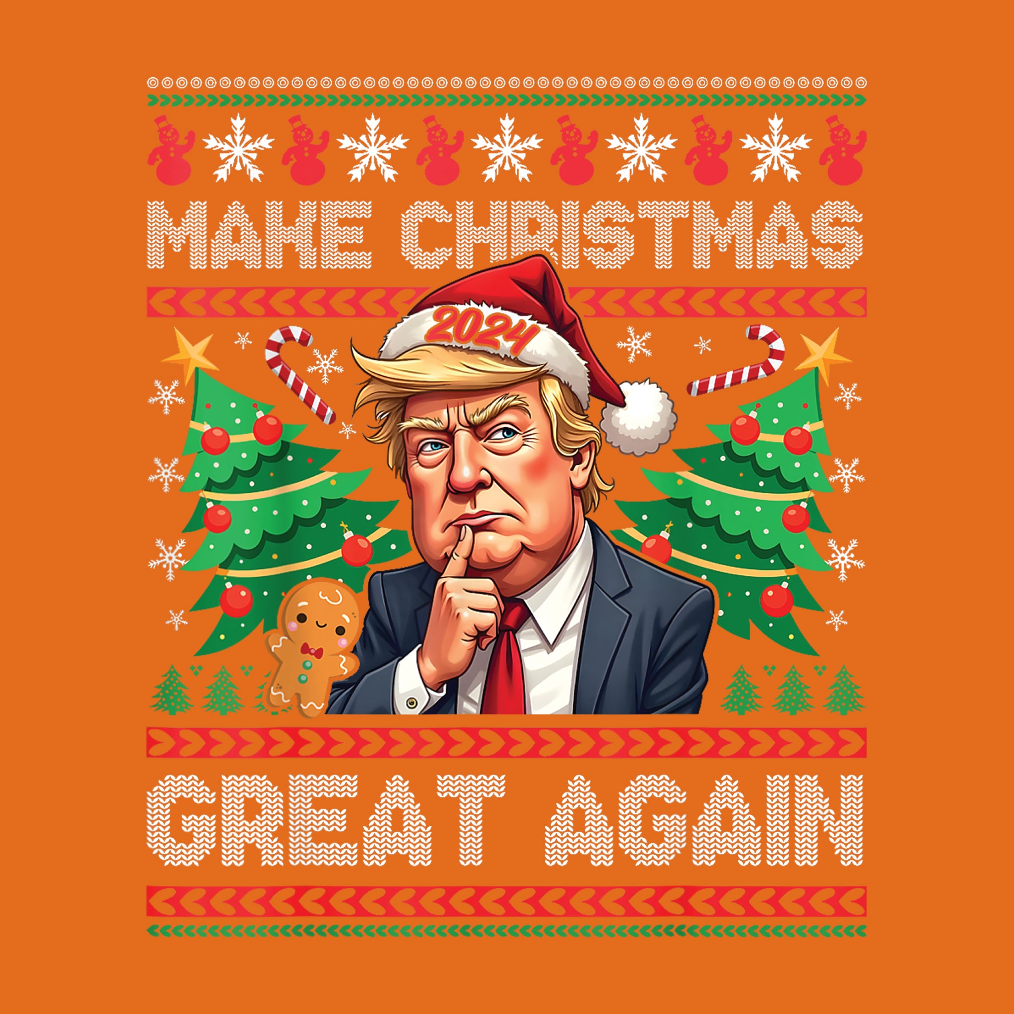 Make Christmas Great Again Ugly Sweater