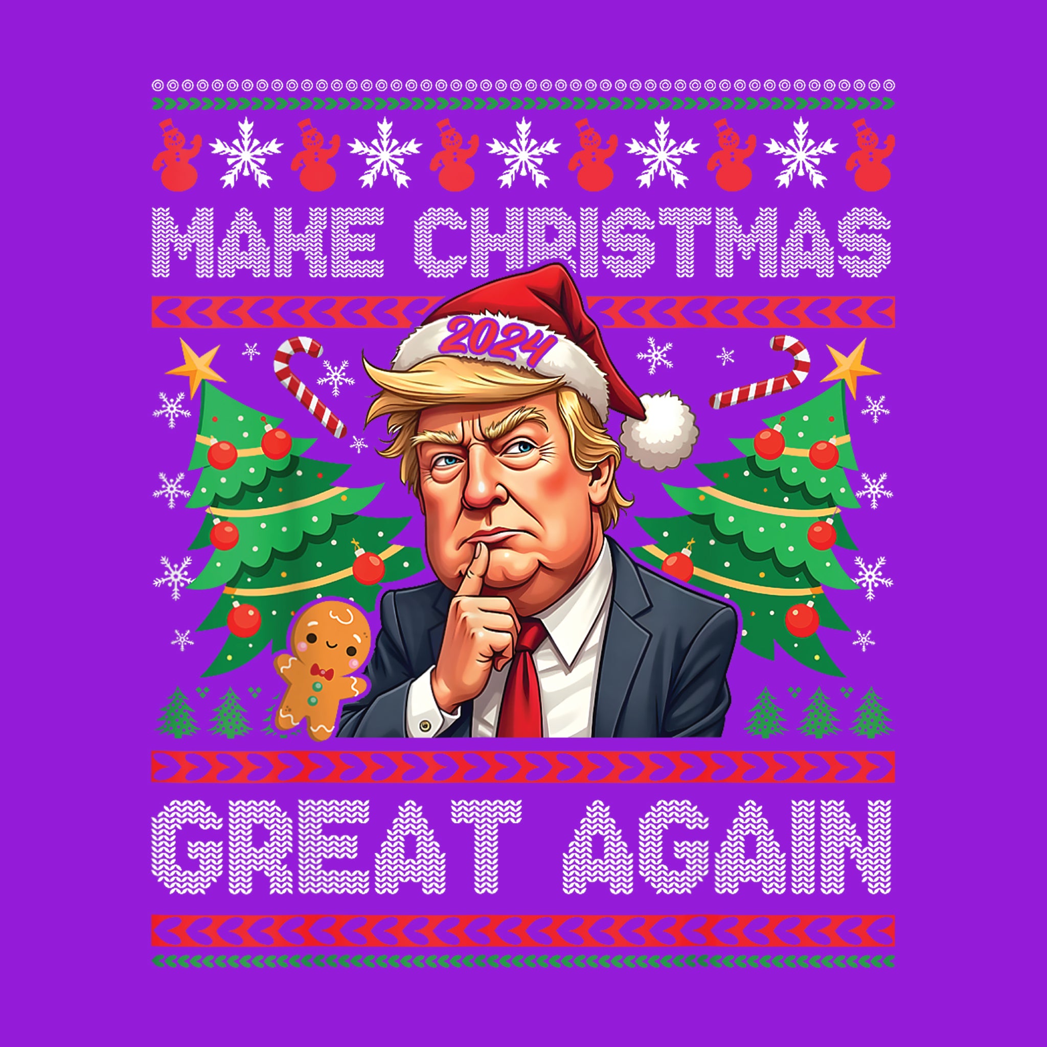 Make Christmas Great Again Ugly Sweater