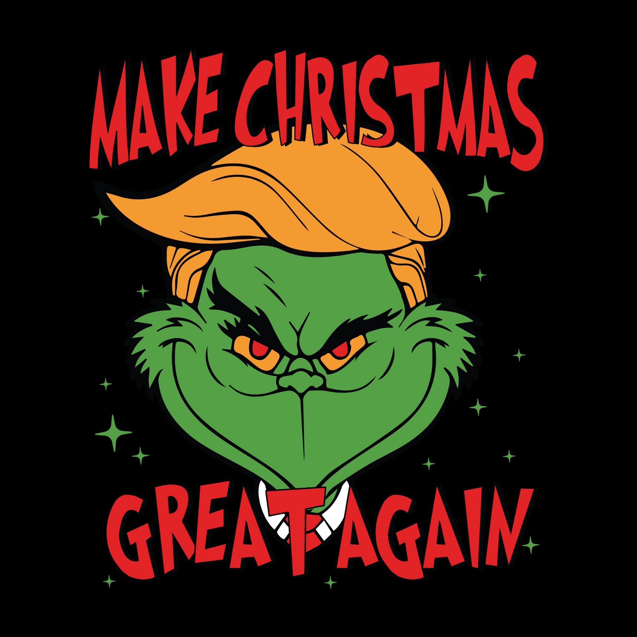 Make Christmas Great Again Grinch