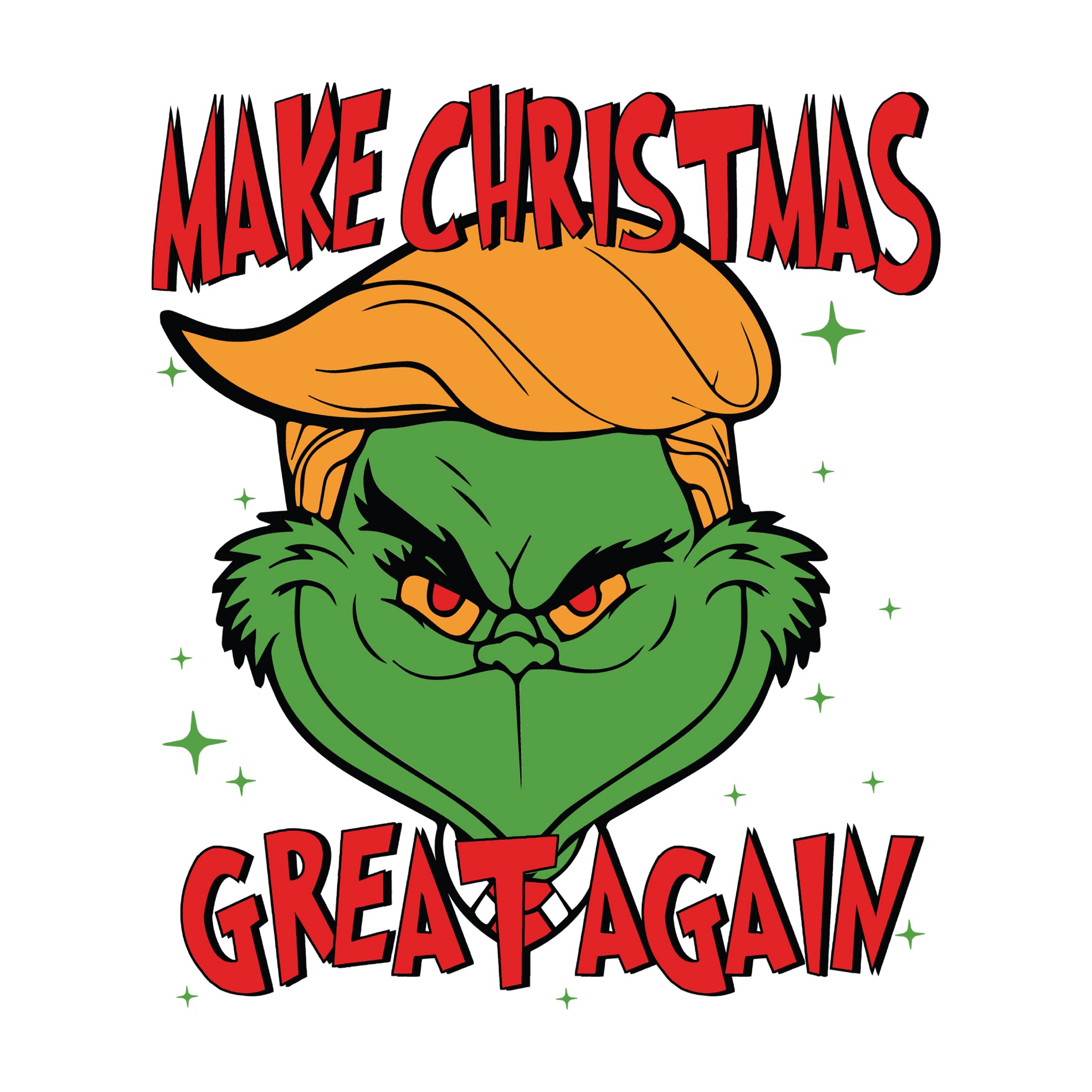 Make Christmas Great Again Grinch