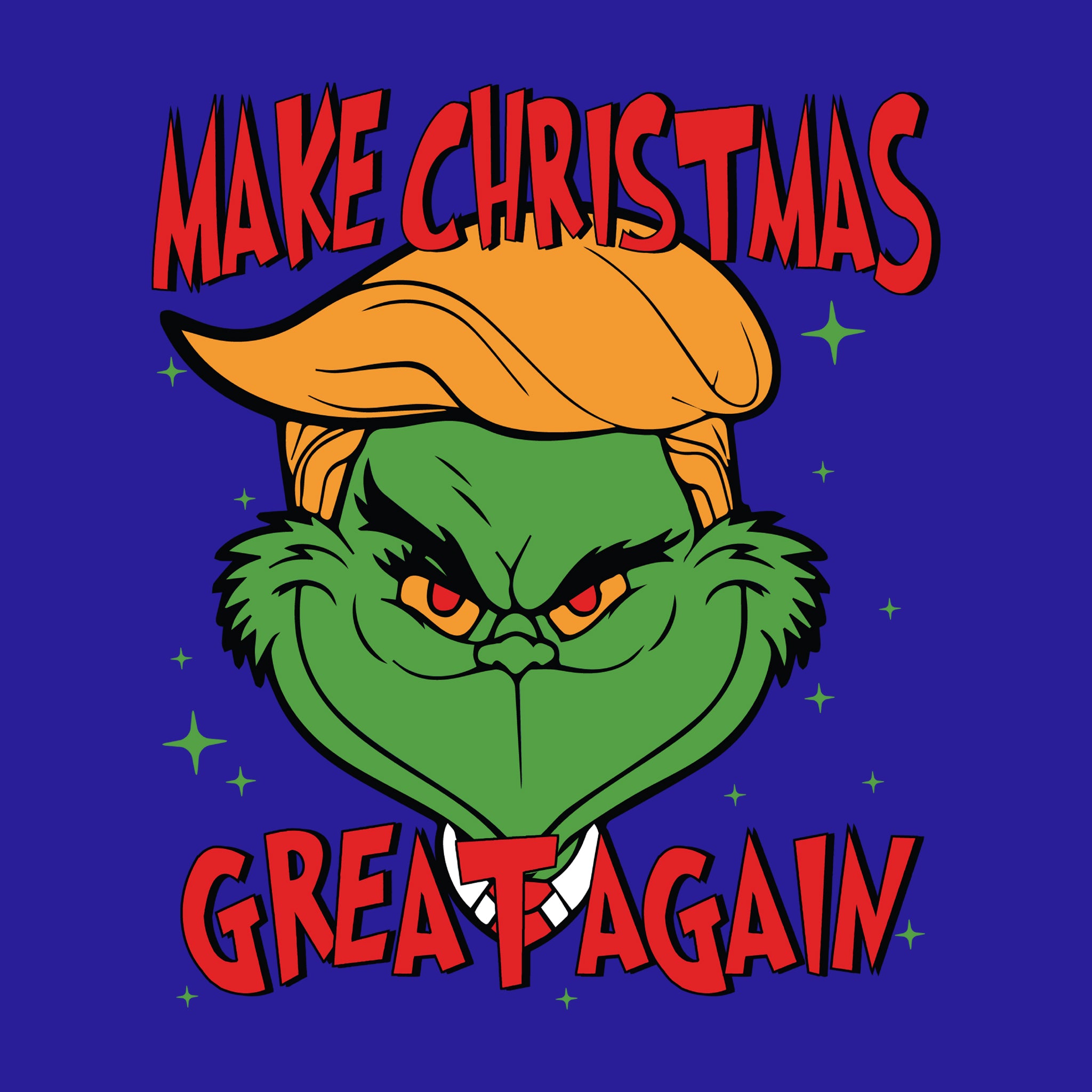 Make Christmas Great Again Grinch