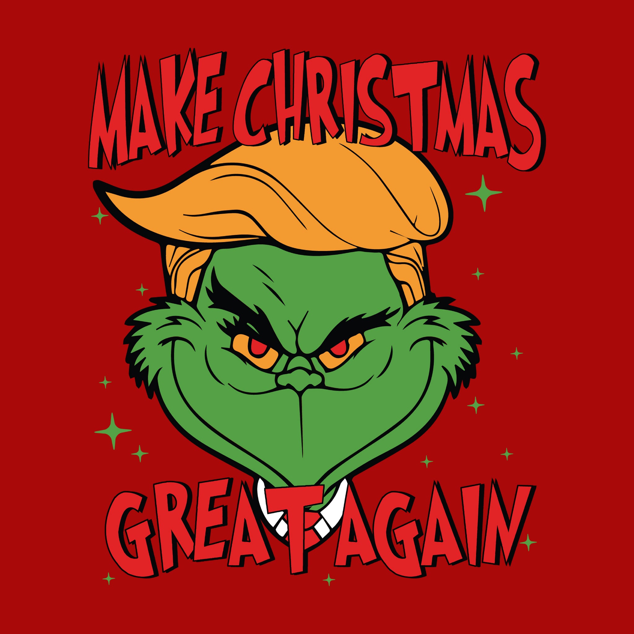 Make Christmas Great Again Grinch