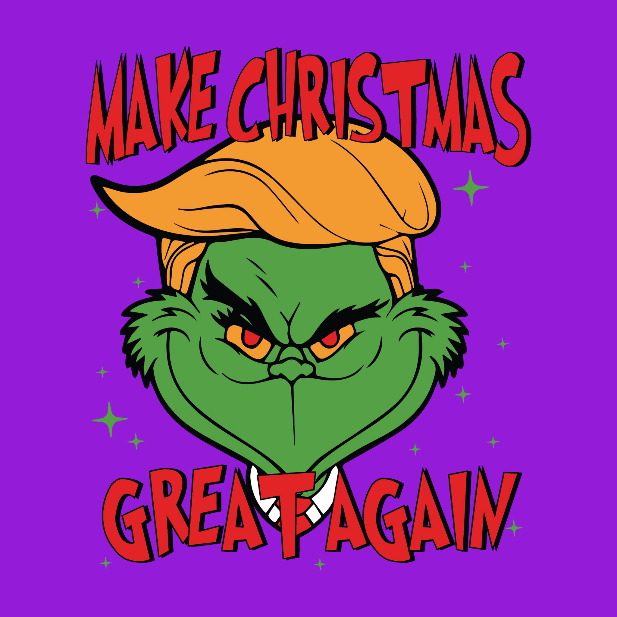 Make Christmas Great Again Grinch